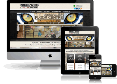 Cahill website studio responsive-design