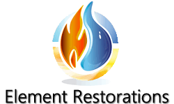 Element Restorations logo - restoration client of Cahill Web Studio.
