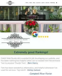 Campbell River Florist Review