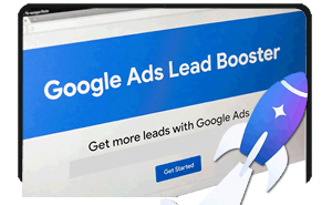Icon showing targeted Google Ads for generating more local leads and booked jobs.